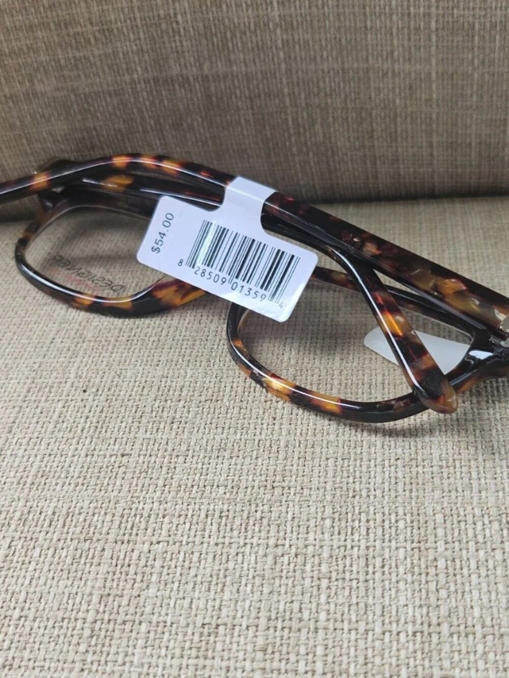 Wallmart Eyeglasses Frame Tortoise Brown Designer Look Eyewear FM13048 NWT $54 - Picture 8 of 12